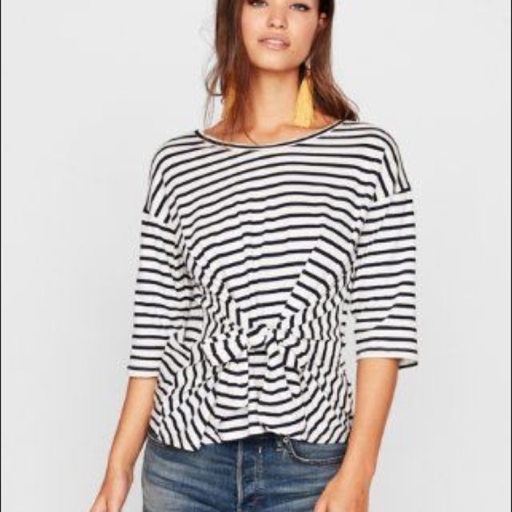 New with tags*Express One Eleven Striped Top